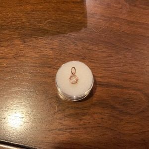 Origami Owl Hexagon Crystal Core Charm